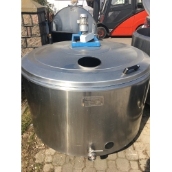 Schładzalnik, zbiornik do mleka PROMINOX ALFA LAVAL 800 litrów używany 1998 rok